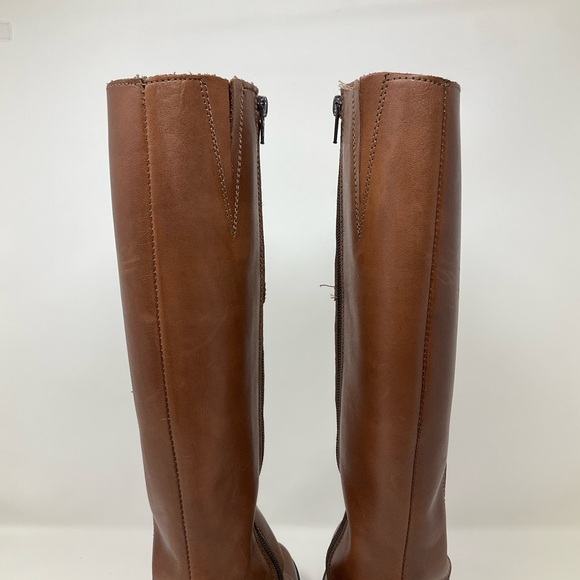Aldo Brown Leather Riding Boots - Picture 10 of 14